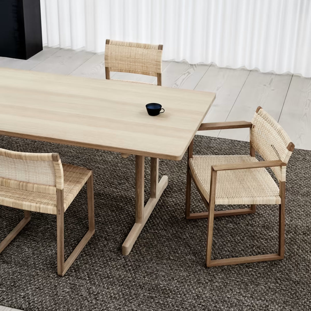 BM62 Armchair - Natural Cane Wicker - ökenhem