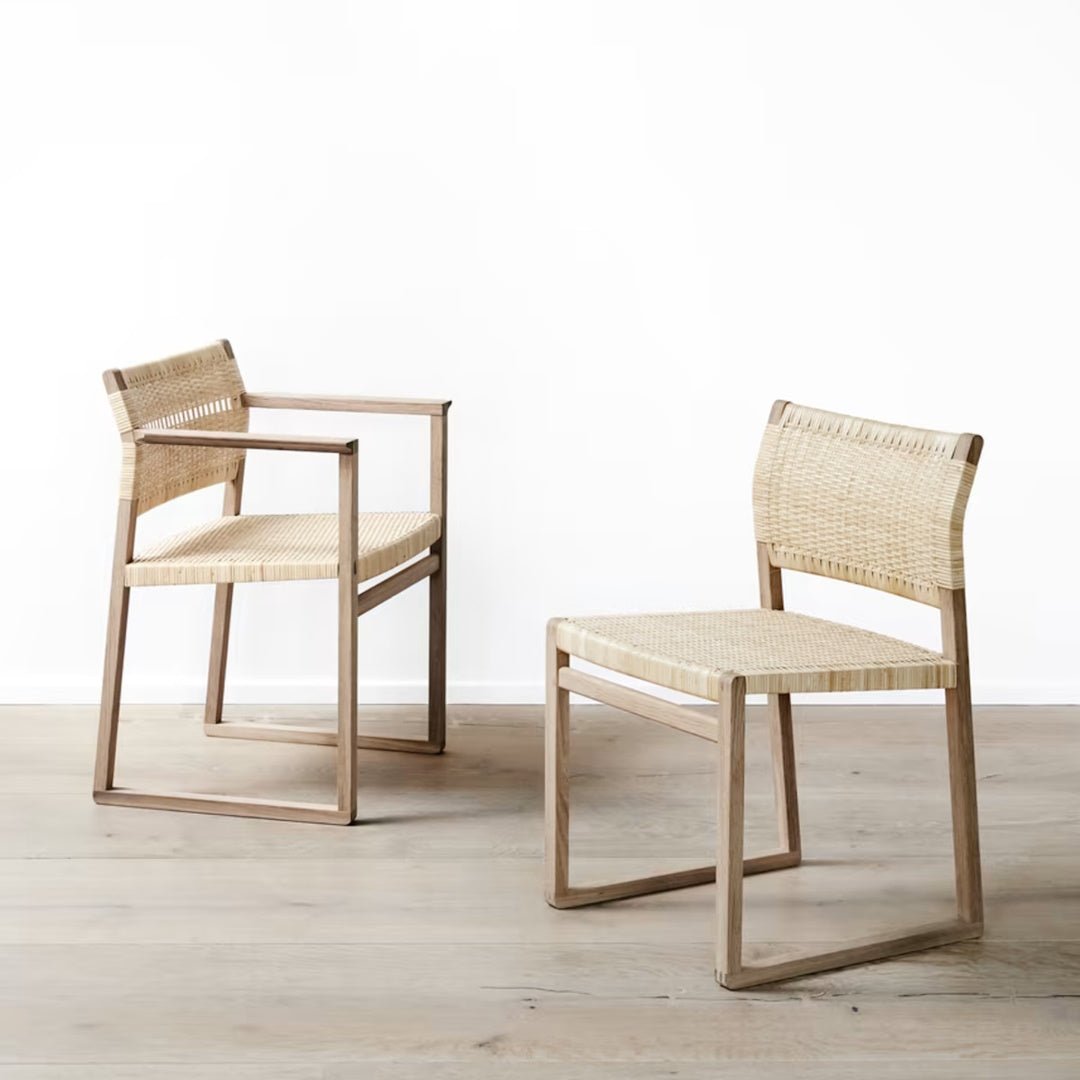 BM62 Armchair - Natural Cane Wicker - ökenhem