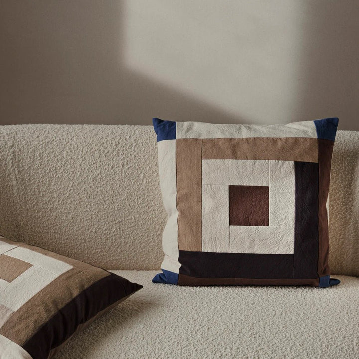 Border Patchwork Cushion - ökenhem