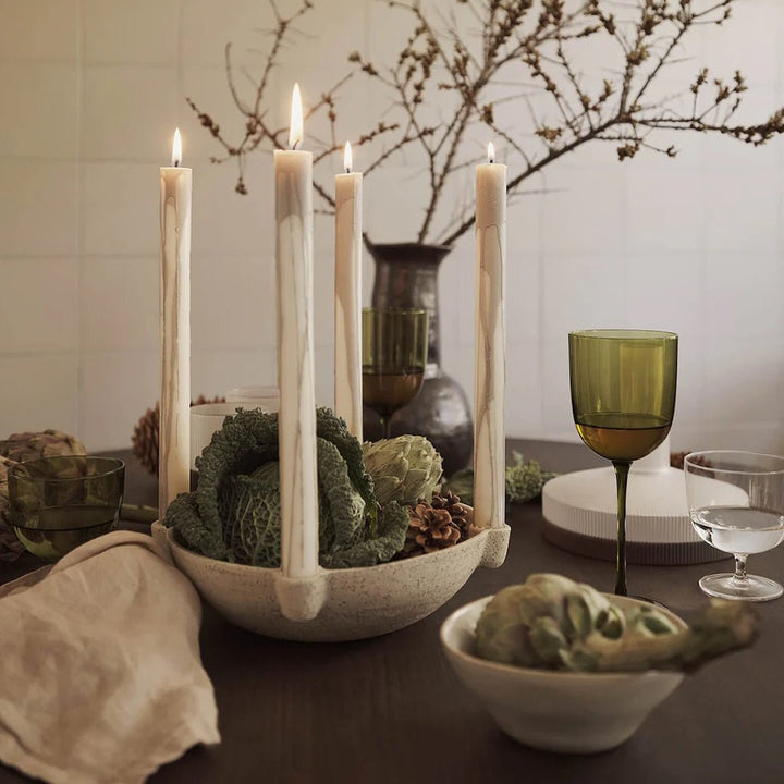 Bowl Candle Holder - Large - Ceramic - ökenhem
