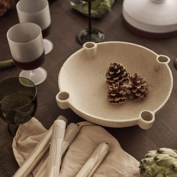Bowl Candle Holder - Large - Ceramic - ökenhem