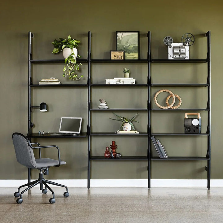Branch-3 Shelving Unit with Desk, additional view