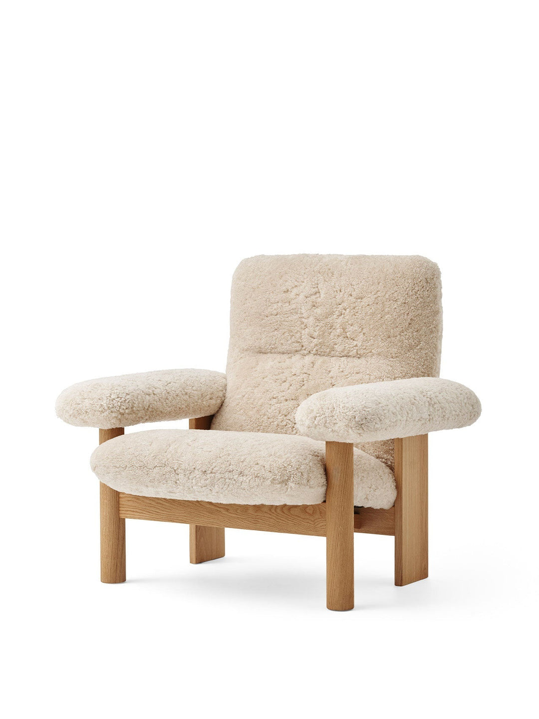 Brasilia Lounge Chair, Sheepskin - ökenhem