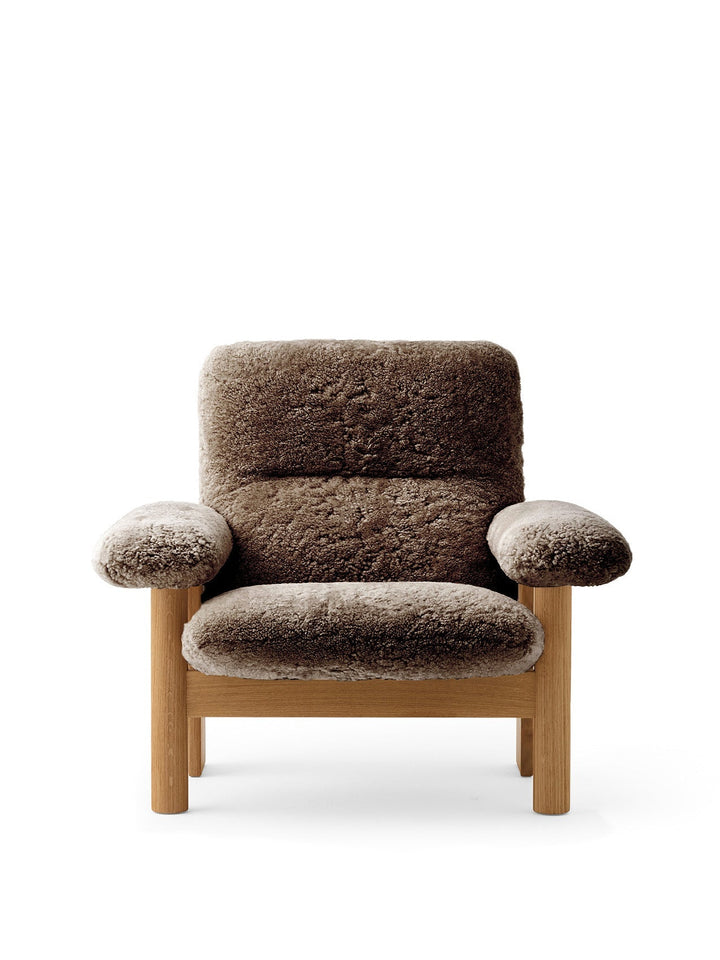 Brasilia Lounge Chair, Sheepskin - ökenhem