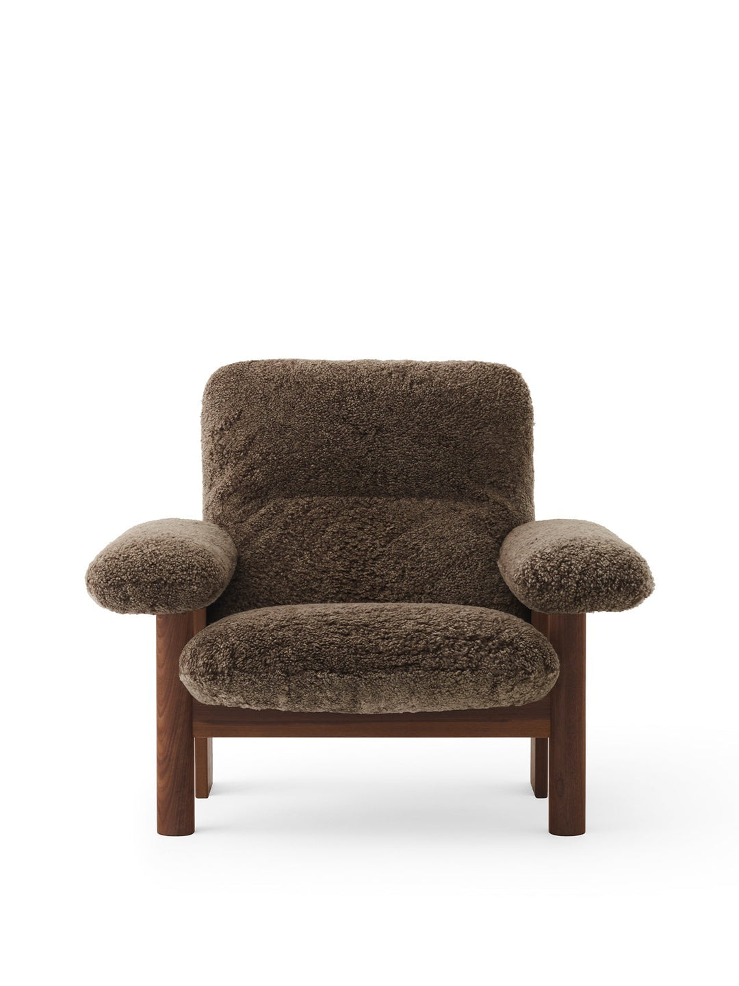 Brasilia Lounge Chair, Sheepskin - ökenhem