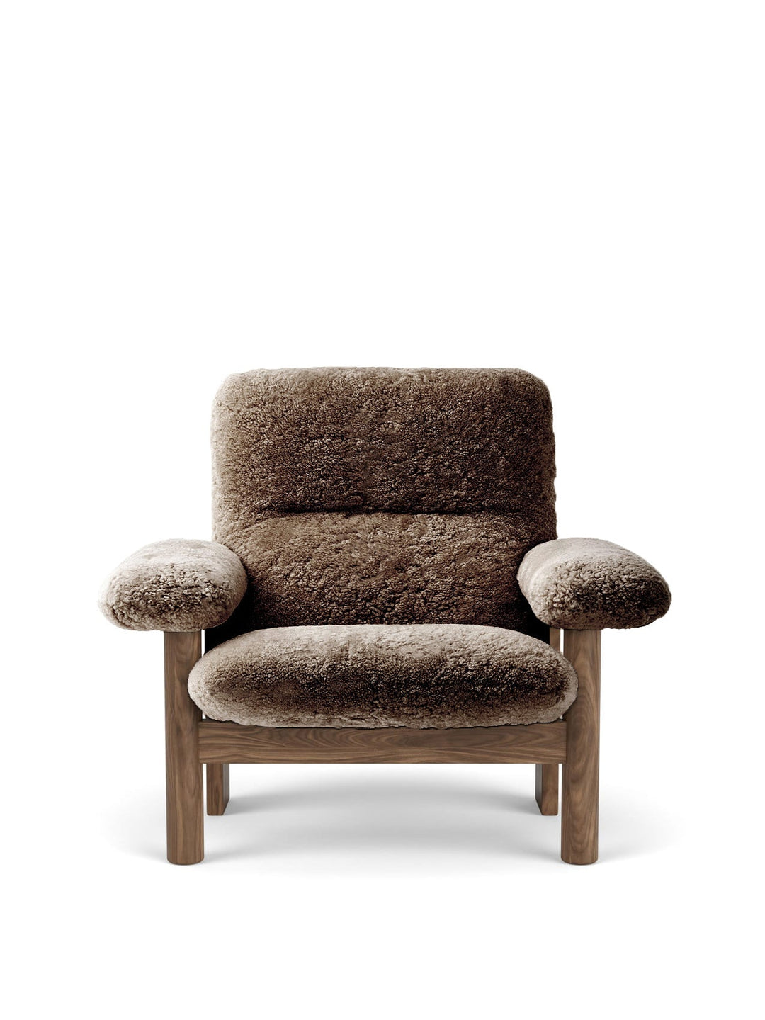 Brasilia Lounge Chair, Sheepskin - ökenhem