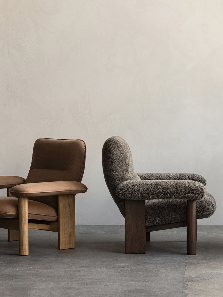 Brasilia Lounge Chair, Sheepskin - ökenhem