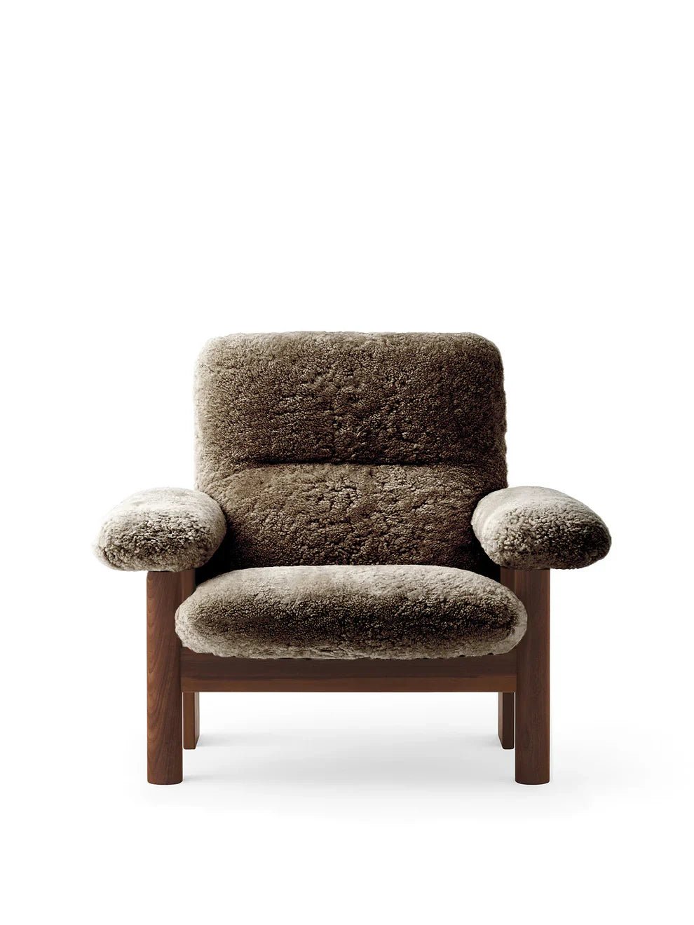 Brasilia Lounge Chair, Sheepskin - ökenhem