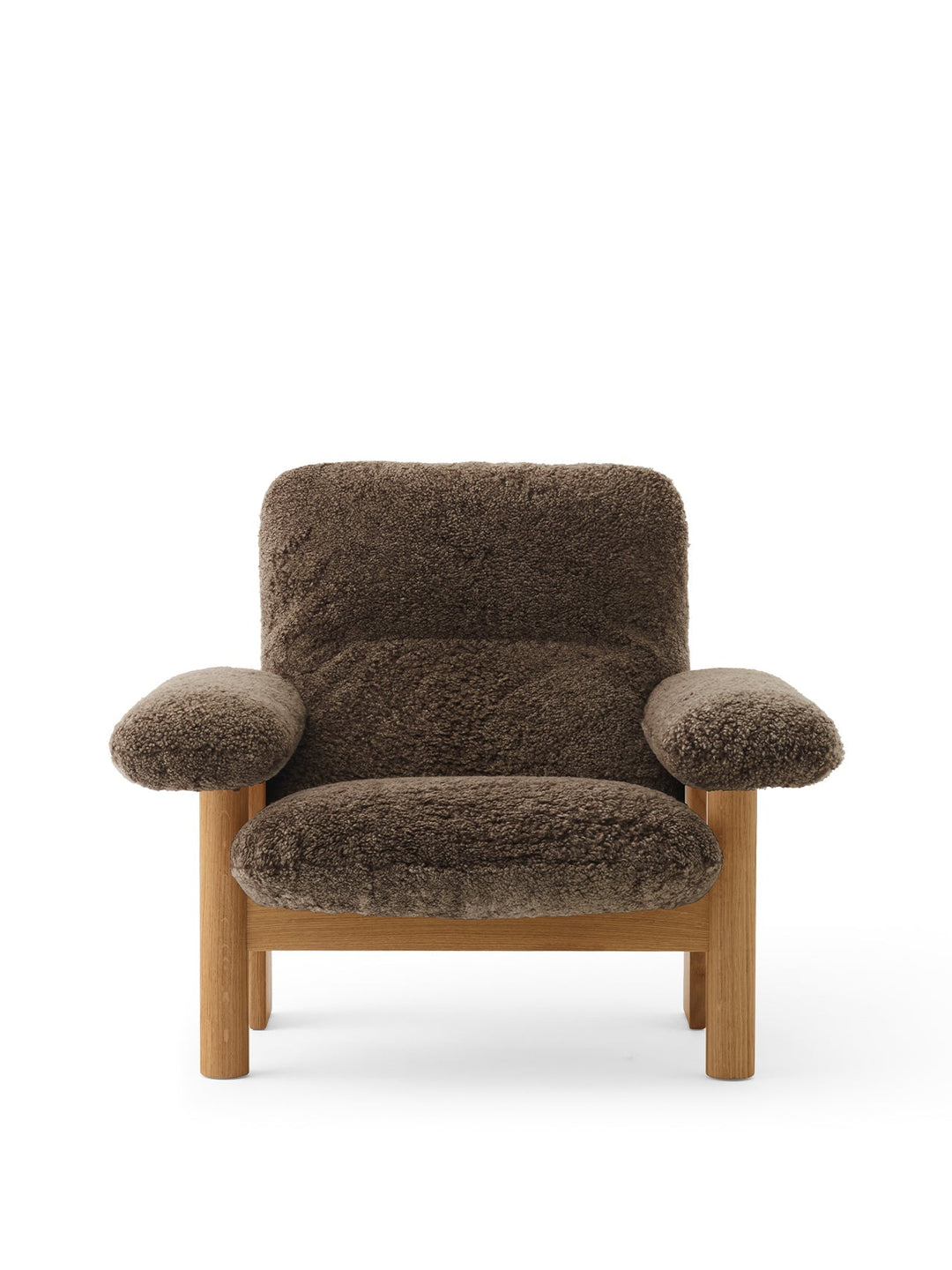 Brasilia Lounge Chair, Sheepskin - ökenhem