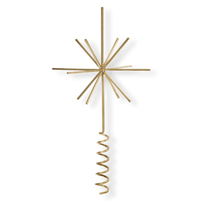 Brass Christmas Tree Star - ökenhem