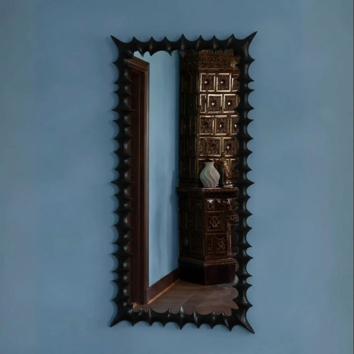 Brutalist Mirror Large Black - ökenhem