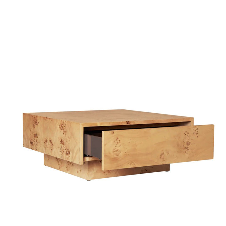 Burl Storage Coffee Table - ökenhem