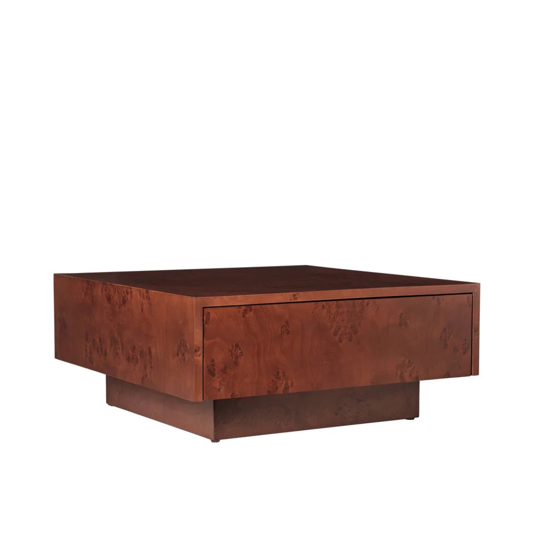 Burl Storage Coffee Table - ökenhem