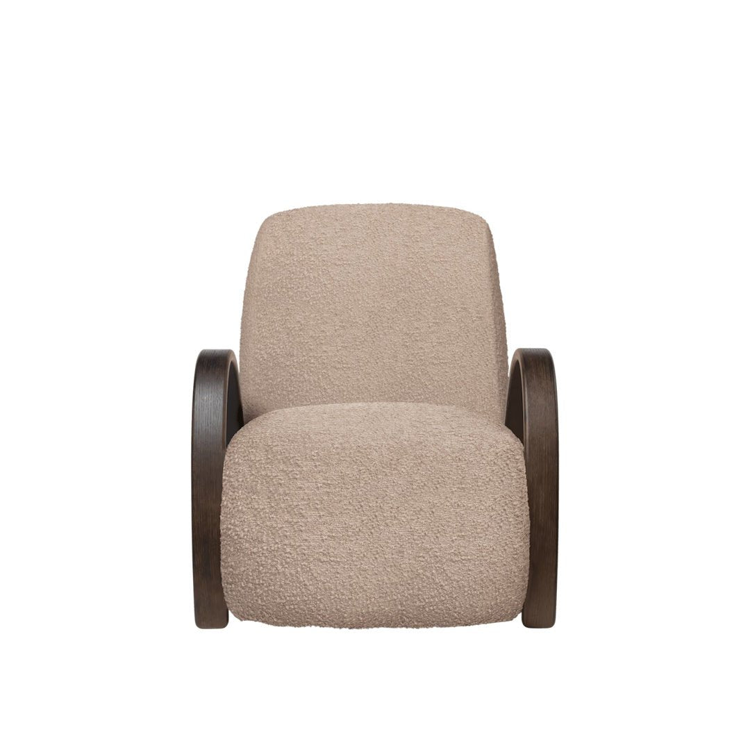 Buur Lounge Chair - Raw Bouclé - ökenhem