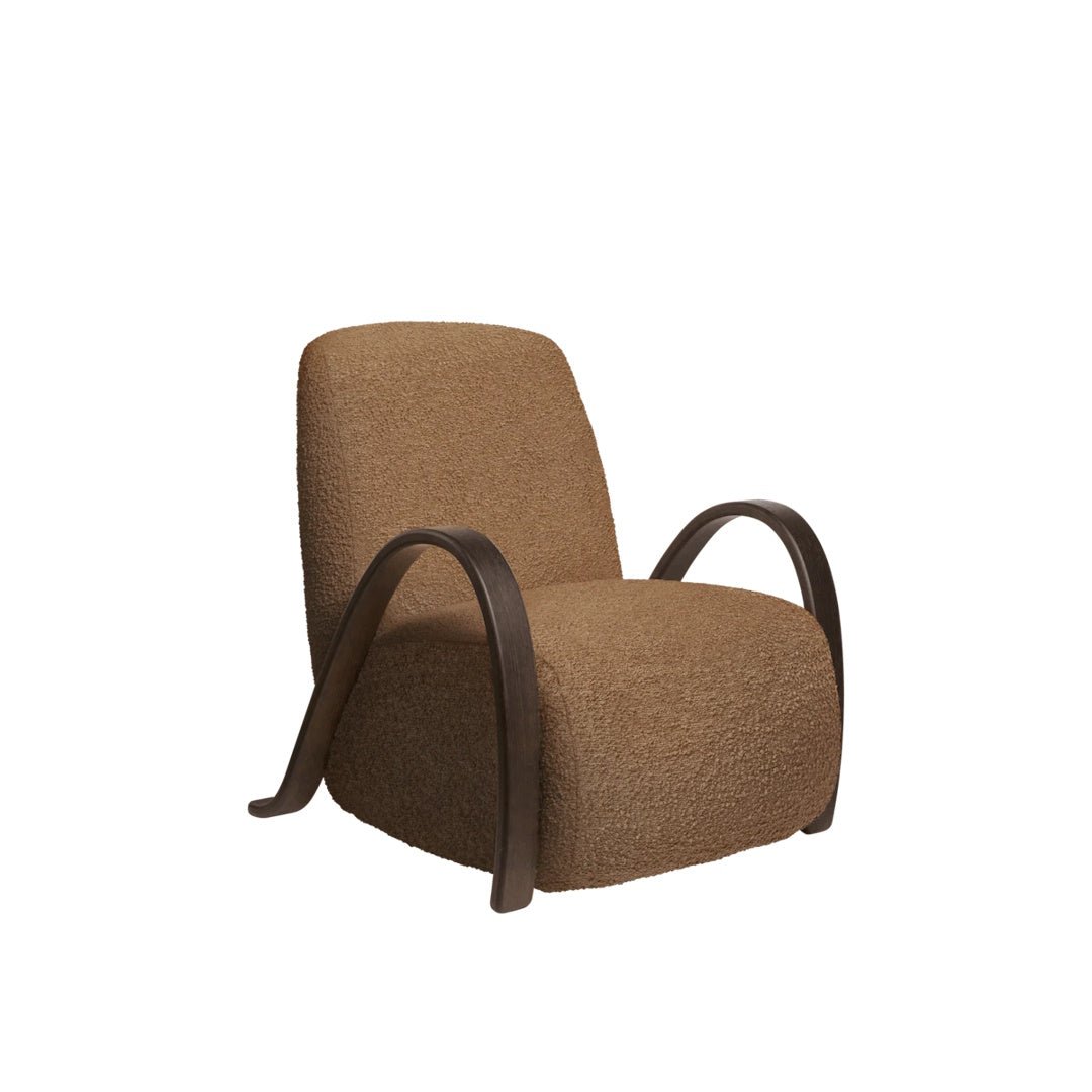 Buur Lounge Chair - Raw Bouclé - ökenhem