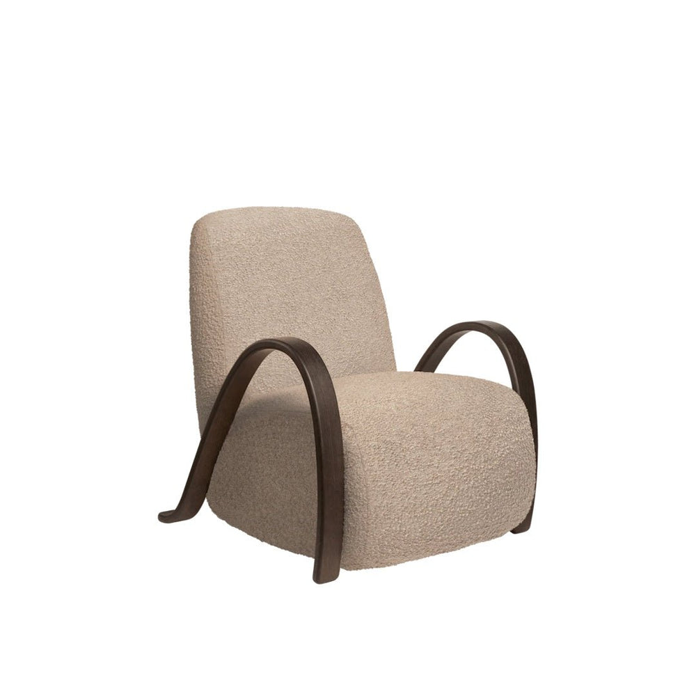 Buur Lounge Chair - Raw Bouclé - ökenhem