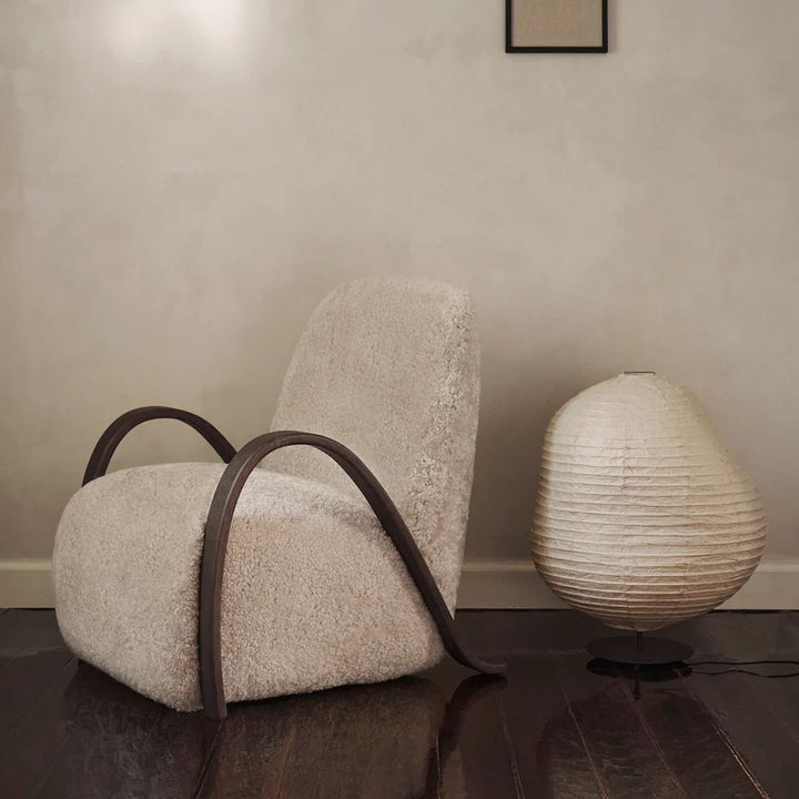 Buur Lounge Chair - Sheepskin - ökenhem