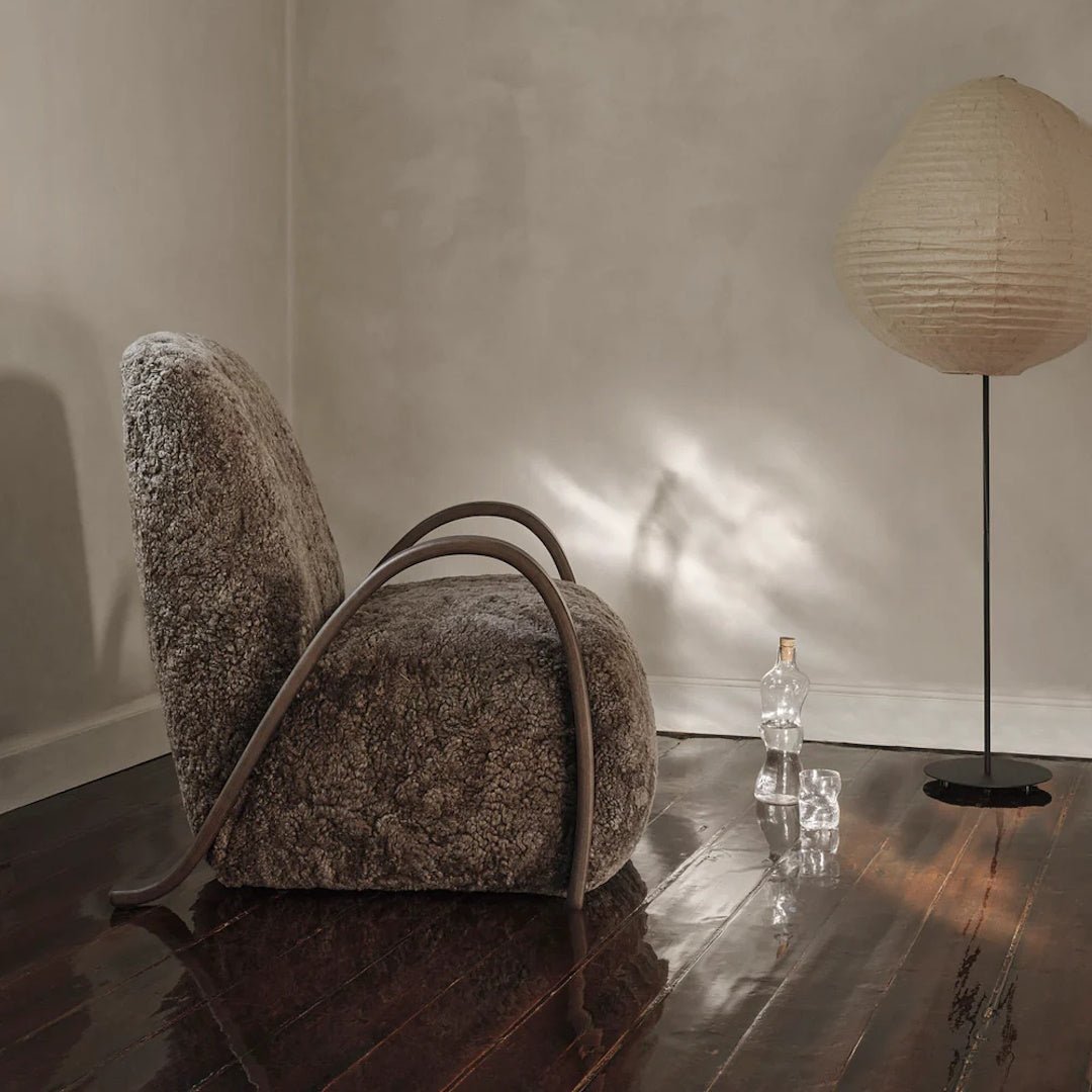 Buur Lounge Chair - Sheepskin - ökenhem