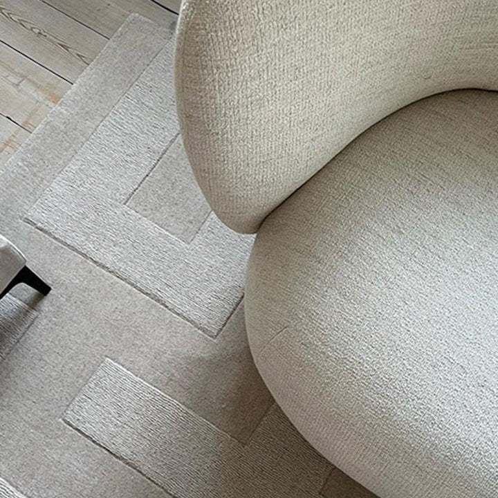 Byzantine Grande Wool Rug - Light Oatmeal - ökenhem