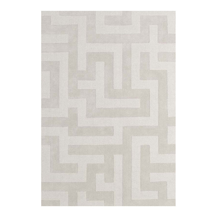 Byzantine Grande Wool Rug - Light Oatmeal - ökenhem