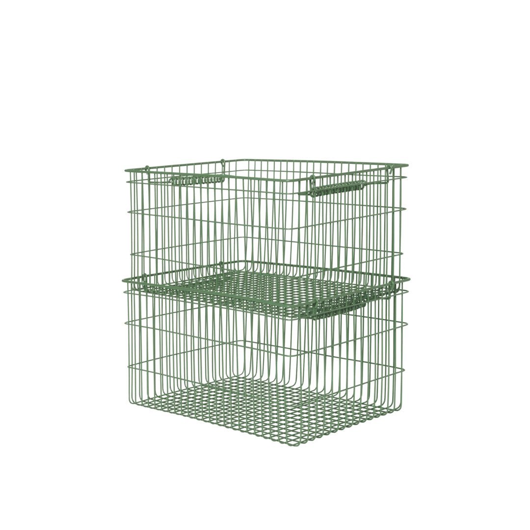 Cala Stackable Baskets - Set of 2 - ökenhem
