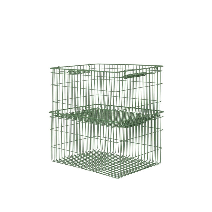 Cala Stackable Baskets - Set of 2 - ökenhem