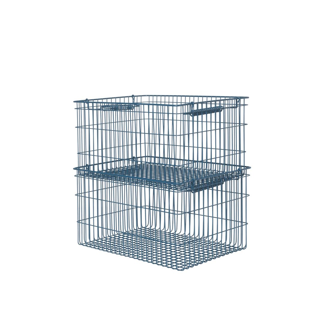 Cala Stackable Baskets - Set of 2 - ökenhem