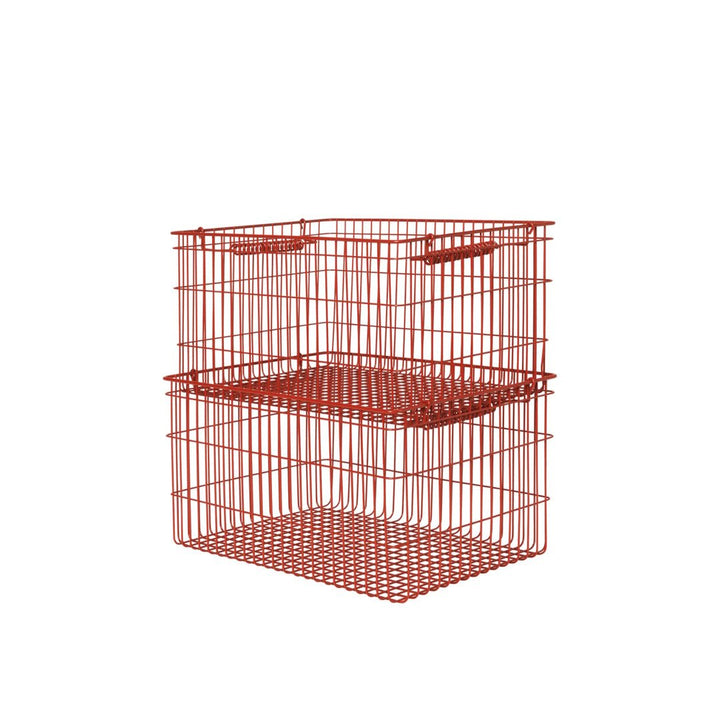 Cala Stackable Baskets - Set of 2 - ökenhem