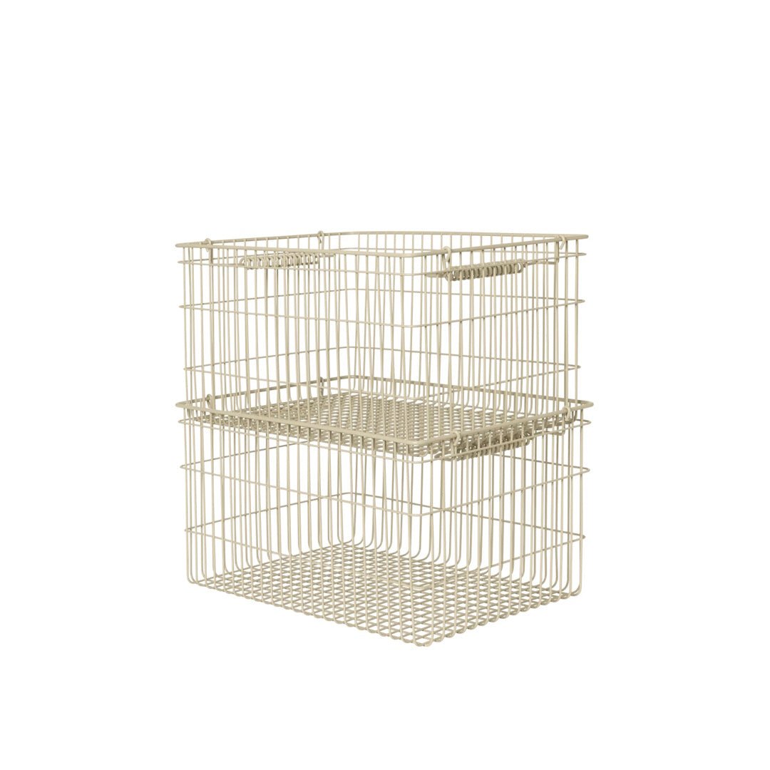 Cala Stackable Baskets - Set of 2 - ökenhem