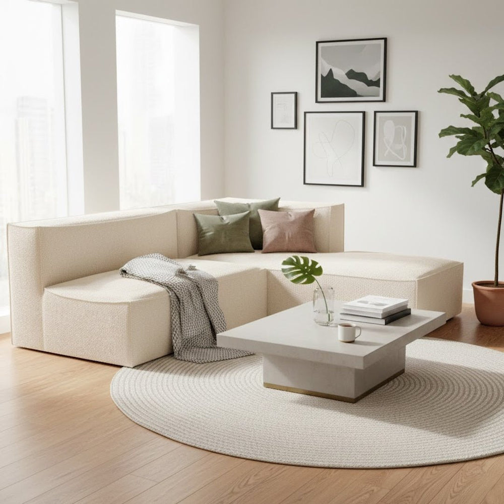 Catena Sofa Connect Corner L200 - Wool Bouclé - ökenhem