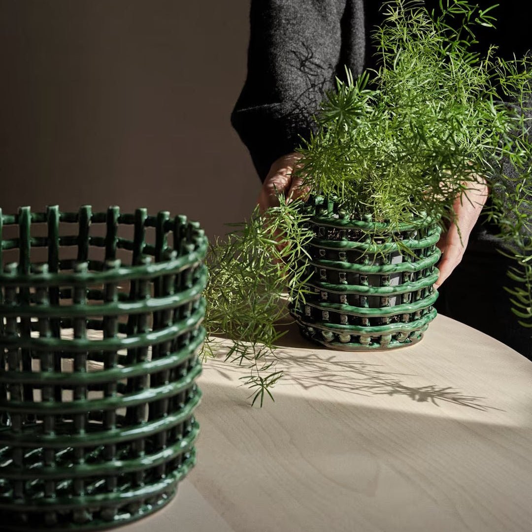 Ceramic Basket - Small - ökenhem