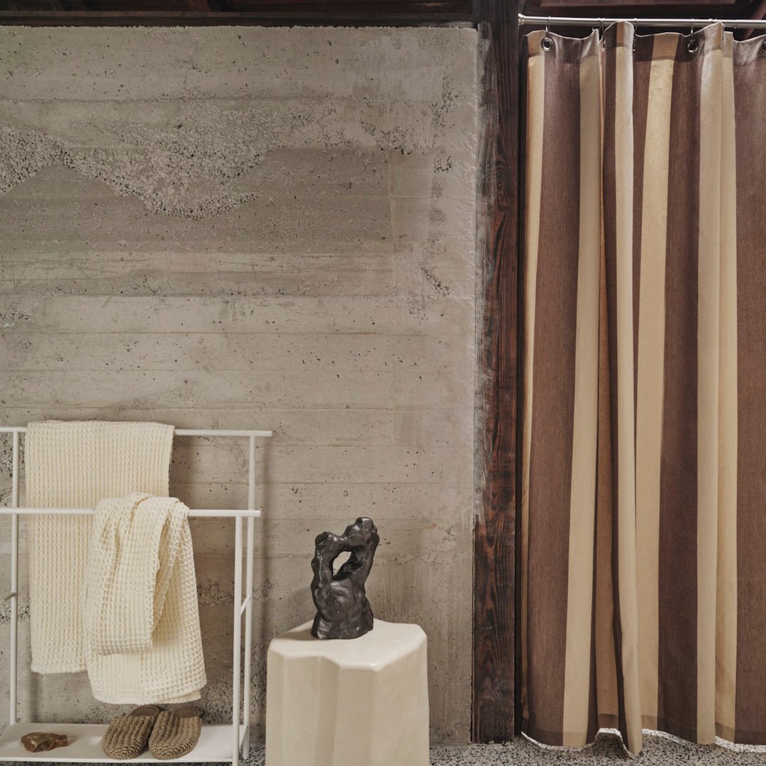 Chambray Shower Curtain - ökenhem