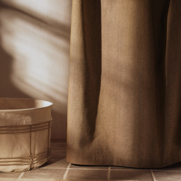 Chambray Shower Curtain - ökenhem