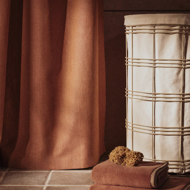 Chambray Shower Curtain - ökenhem