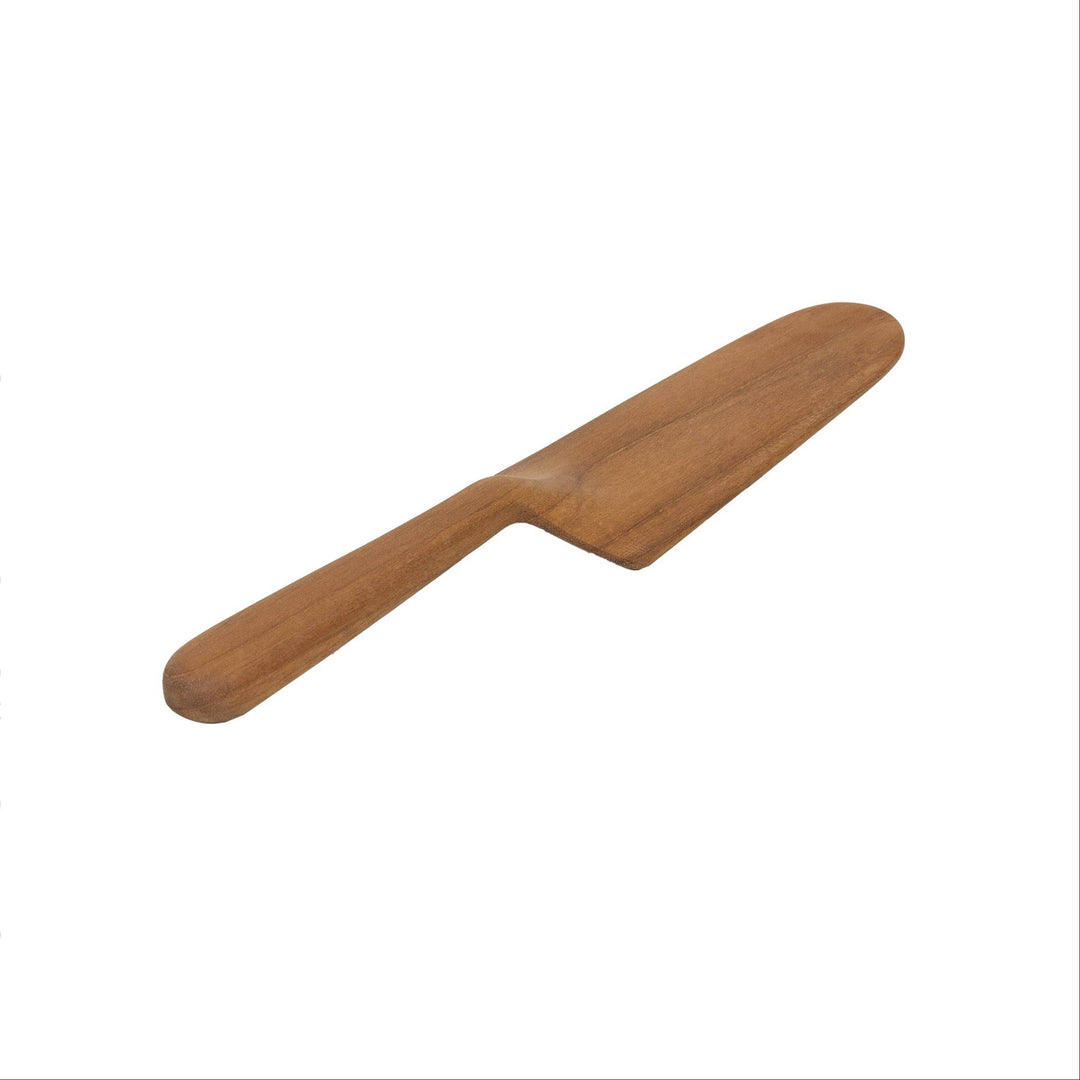 Teak Wood Desert Server