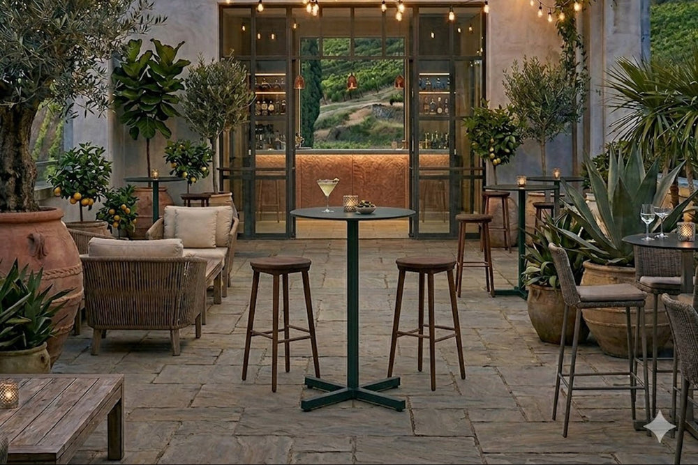 Chop Counter Table Round - ökenhem