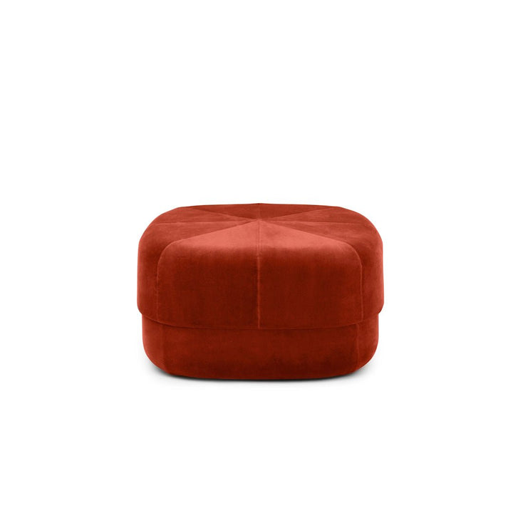 Circus Pouf Velour Large - ökenhem