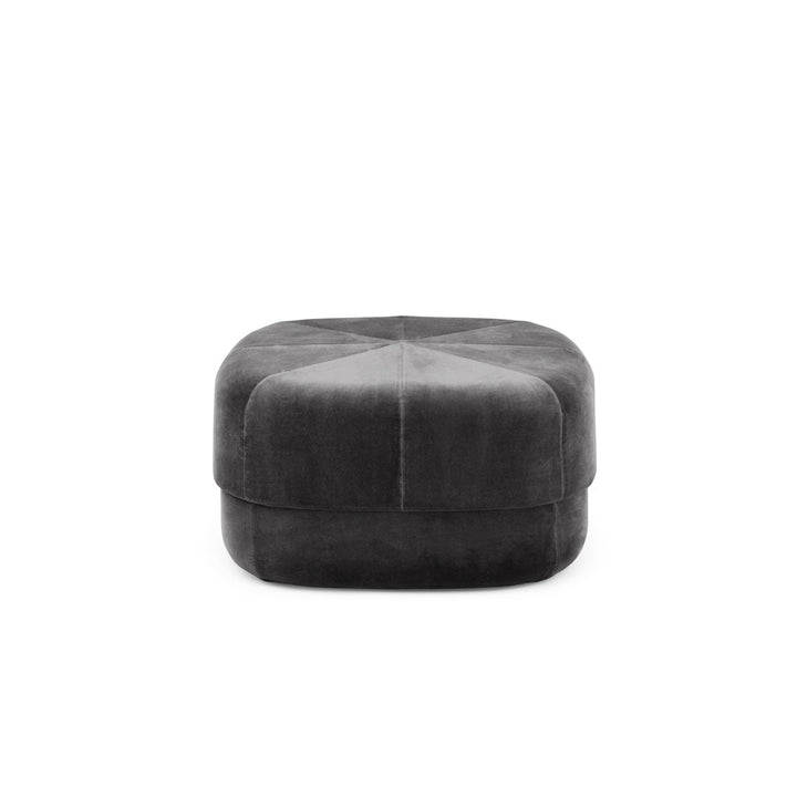 Circus Pouf Velour Large - ökenhem