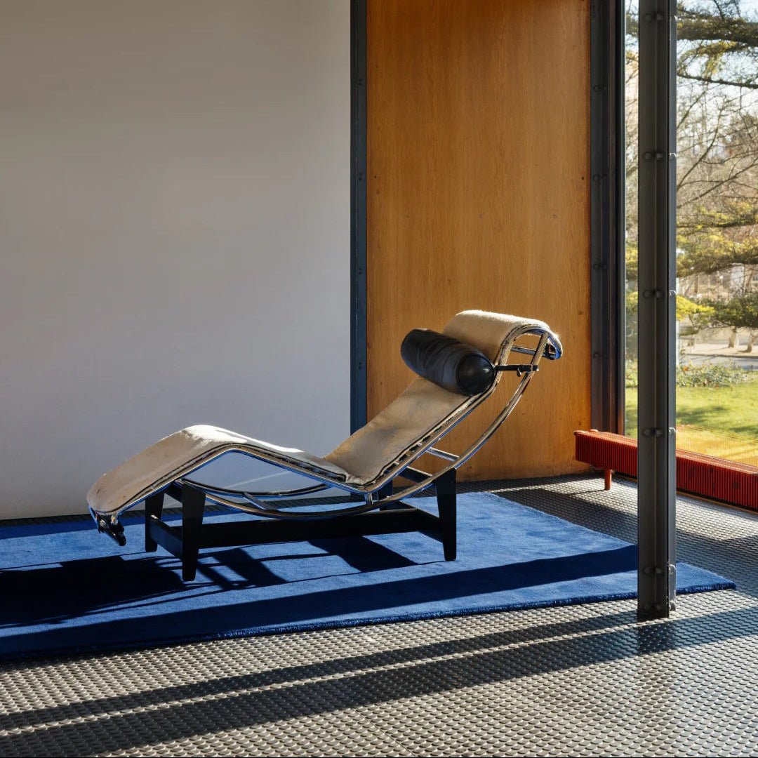 Classic Solid Wool Rug - Blue Foncé - ökenhem