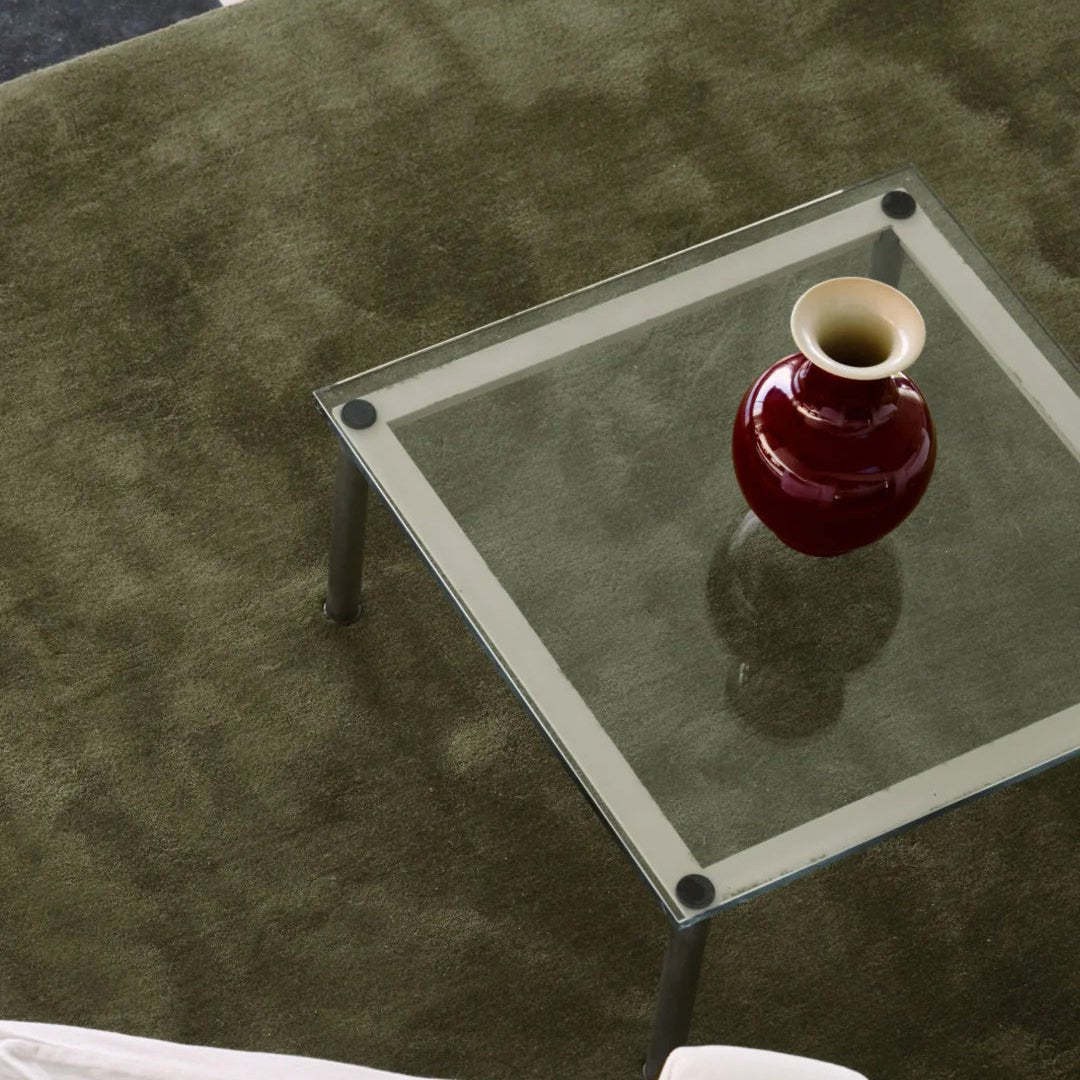 Classic Solid Wool Rug - Capulet Olive - ökenhem