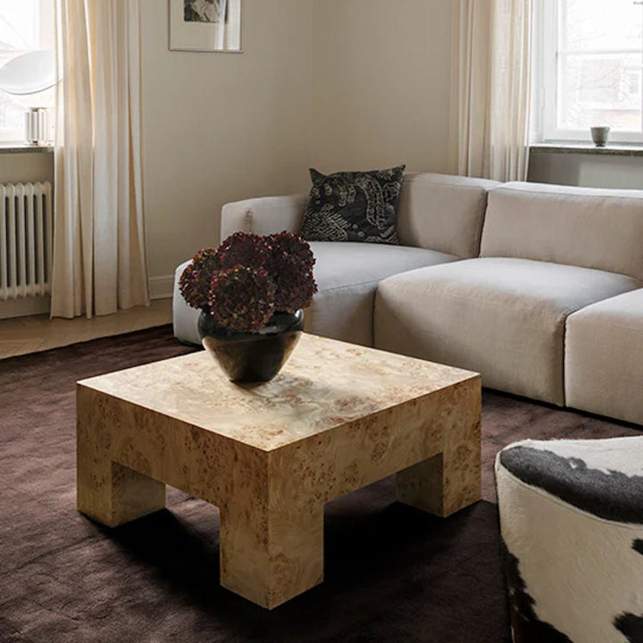 Classic Solid Wool Rug - Chicory Coffee - ökenhem