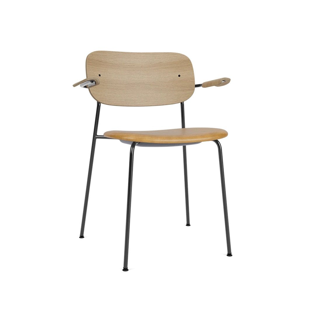 Co Dining Chair, With Arms Partially Upholstered - ökenhem