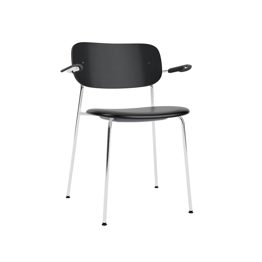 Co Dining Chair, With Arms Partially Upholstered - ökenhem