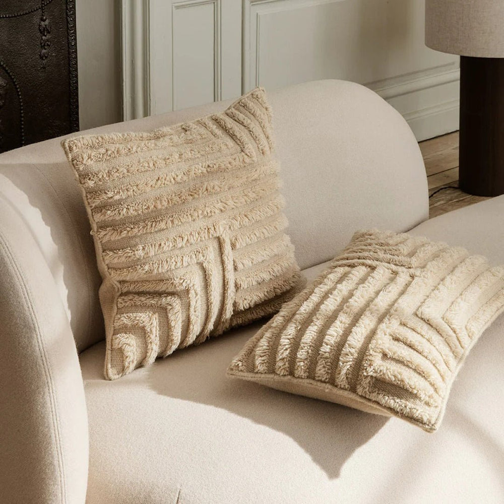 Crease Wool Cushion - Rectangular - ökenhem