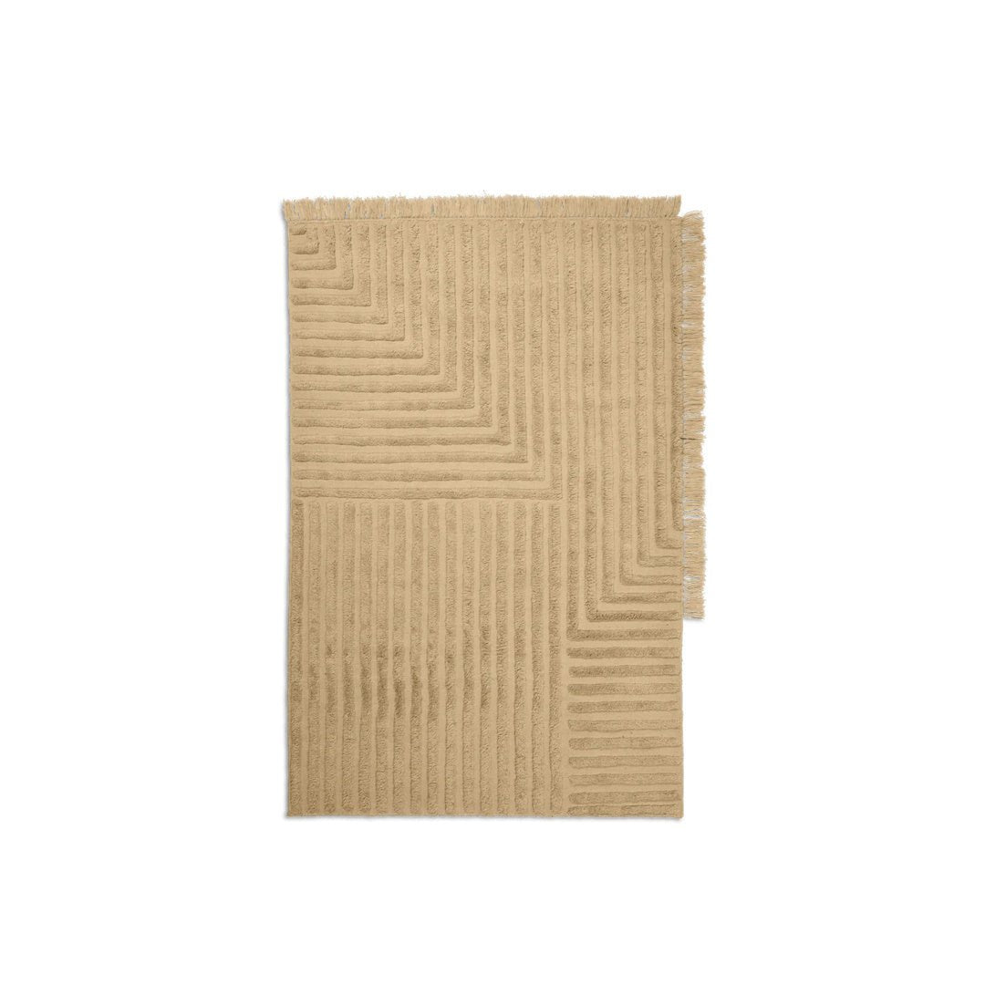 Crease Wool Rug - ökenhem