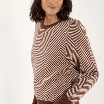 Danefox Merlot Cotton Sweater - ökenhem