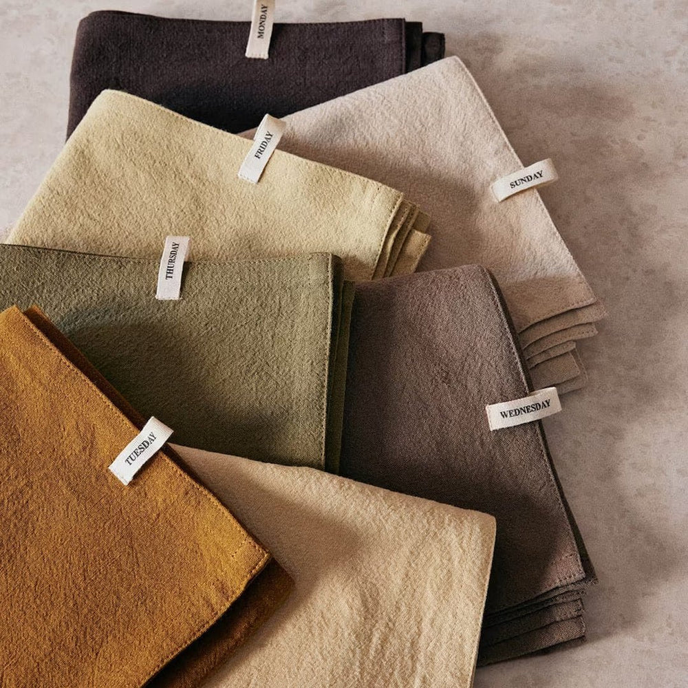 Day Tea Towel - Set of 7 - ökenhem