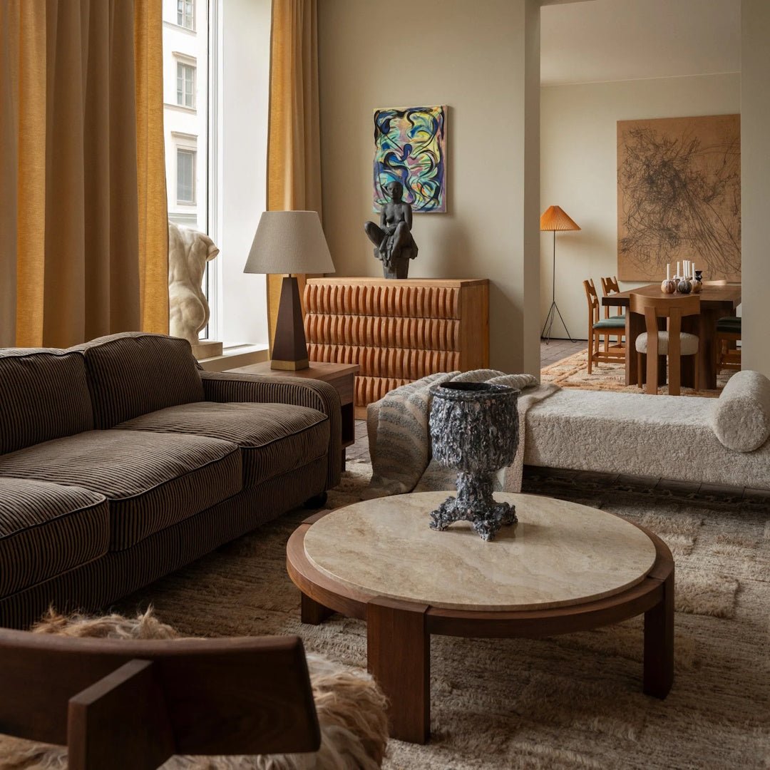 Dean Coffee Table Travertine - ökenhem