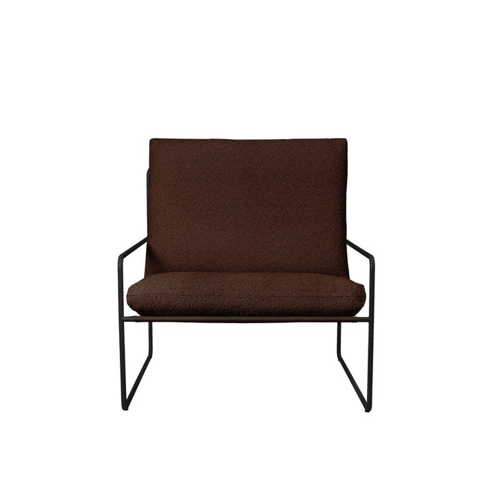 Desert 1 - seater - Black - Pure Bouclé - ökenhem