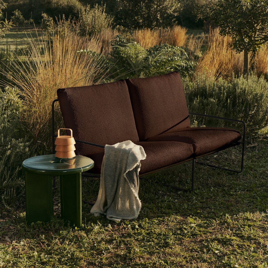 Desert 2 - seater - Black - Pure Bouclé - ökenhem